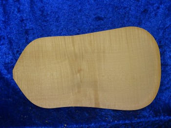 carved flamed violin back 3217 N