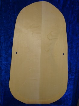 ältere, gefräste Cellodecke 3235 Hasel