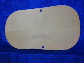 gefräste Violadecke 3407 Hasel