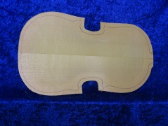 1/2 carved violin top 1974
