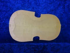 1/2 carved violin top 1975 bearclaw
