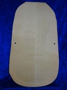 older carved cello top 2644 bearclaw