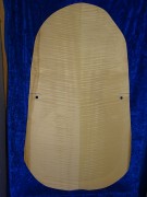 carved old cello back 3108