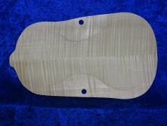 3/4 gefräster geflammter Geigenboden 3384