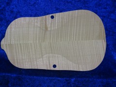 3/4 gefräster geflammter Geigenboden 3387