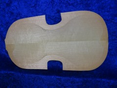 3/4 carved violin top 3392
