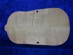 gefräster, schön geflammter Violaboden 3403