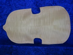 gefräster, schön geflammter Violaboden 3404