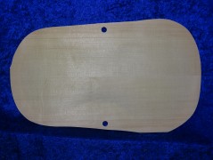 carved viola top 3406