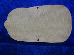 gefräster schön geflammter Violaboden 3408