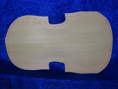carved viola top 3413