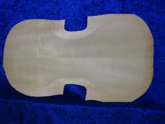 gefräste Violadecke 3414 Hasel