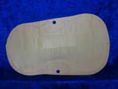 carved violin top 3512 bearclaw