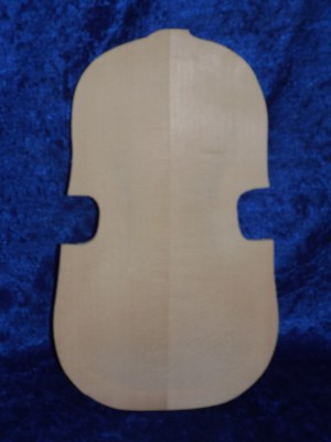 1/2 carved violin top 3978