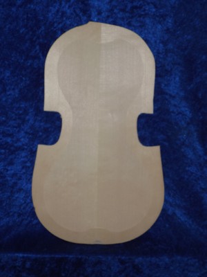 carved viola top 4354 bearclaw