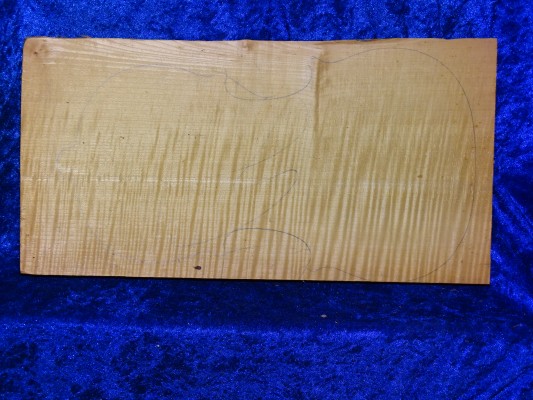 one-piece maple 1737  from estate