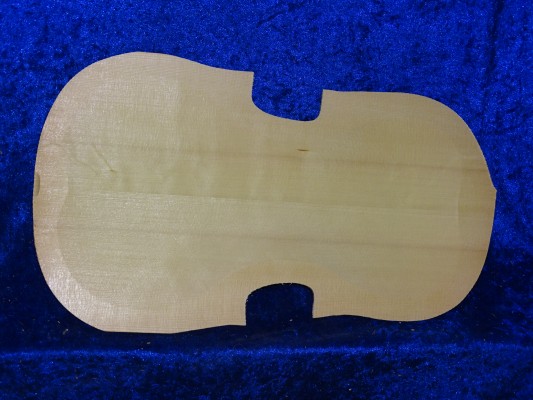 carved viola top 3107 bearclaw