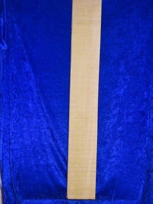 flamed maple block  for guitar neck, 2 violins 1705