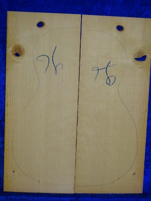 Fichte 1719 Gitarre Hasel