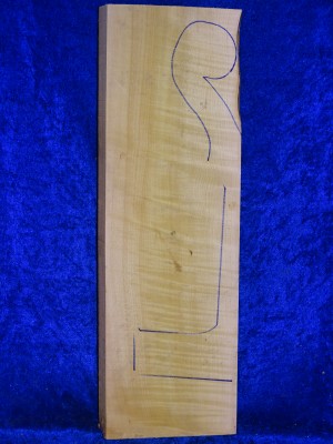 cello neck block 2344