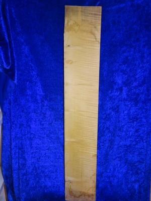 flamed maple block  for guitar neck, 2 violins 2413