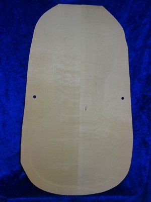 older carved cello top 2644 bearclaw