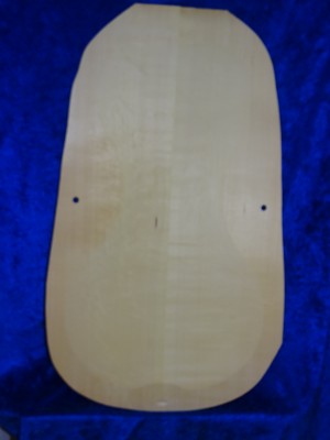 older carved cello top 2644 bearclaw