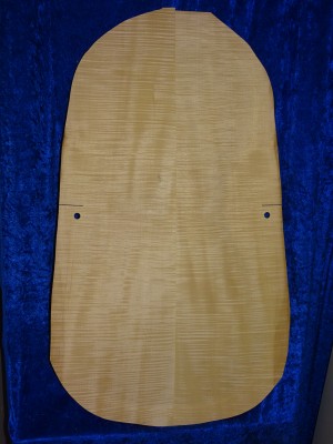 älterer, gefräster Celloboden 3232
