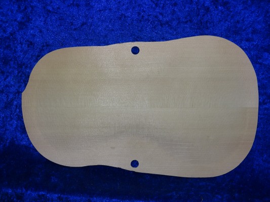 3/4 gefräste Geigendecke 3394