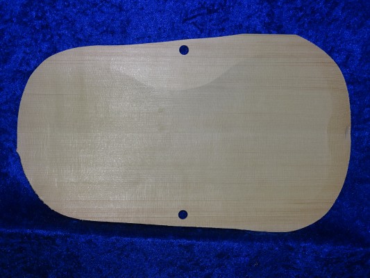 carved viola top 3406