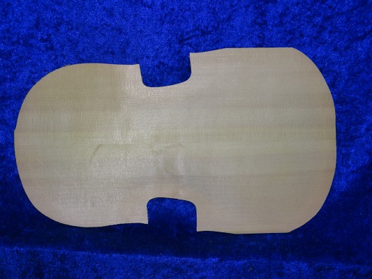 gefräste Violadecke 3415 Hasel