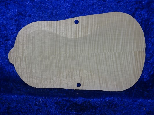 carved best flamed violin back 3500