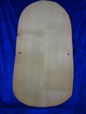 older carved cello top 3574, bearclaw