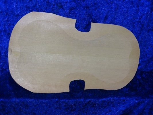 carved viola top 3610