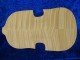 carved best flamed violin back 3240