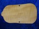 carved best flamed one-piece violin back 3244