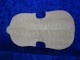 3/4 carved flamed violin back 3385