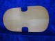 3/4 carved violin top 3390