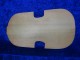3/4 carved violin top 3395