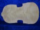 carved nice flamed viola back 3410