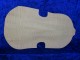 carved flamed viola back 3616