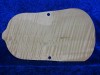 carved flamed one-piece violin back 2897