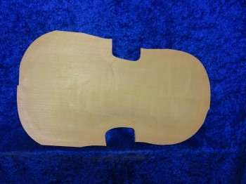 carved viola top 1424 bearclaw