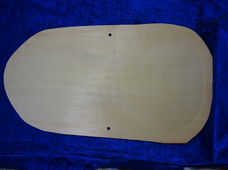 old carved cello top 3793