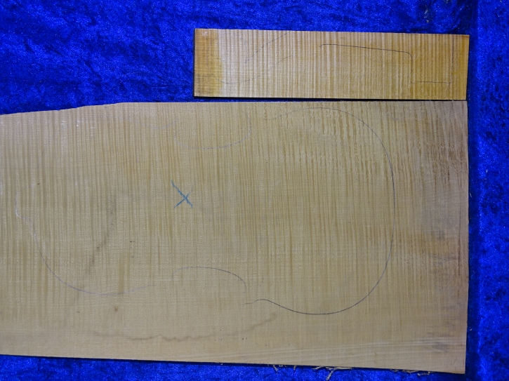 Set one-piece maple 3891