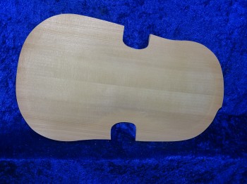 carved viola top 3612