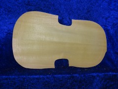 carved violin top 3774