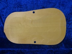 carved violin top 3269 bearclaw