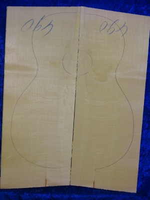 Fichte 1713 Gitarre Hasel