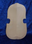 1/2 carved violin top 3978